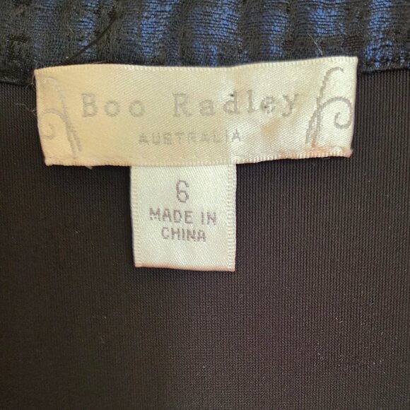 Boo Radley Velvet with Satin Like Textured Skirt - Picture 2 of 5